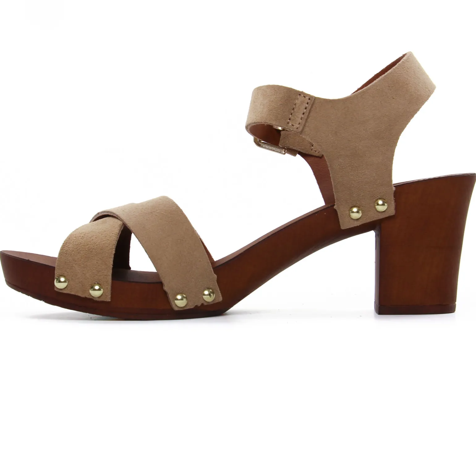 Nu-Pieds Talons Hauts Les Tropeziennes Toopino Taupe