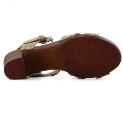 Nu-Pieds Talons Hauts Les Tropeziennes Toopino Taupe