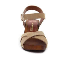 Nu-Pieds Talons Hauts Les Tropeziennes Toopino Taupe