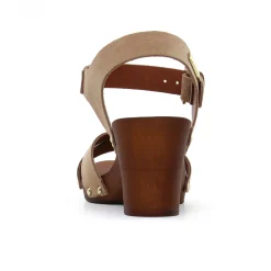 Nu-Pieds Talons Hauts Les Tropeziennes Toopino Taupe