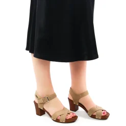 Nu-Pieds Talons Hauts Les Tropeziennes Toopino Taupe