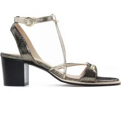 Nu-Pieds Talons Hauts Les Tropeziennes Lilonbuc Noir Irise