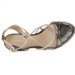 Nu-Pieds Talons Hauts Les Tropeziennes Lilonbuc Noir Irise