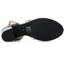 Nu-Pieds Talons Hauts Les Tropeziennes Lilonbuc Noir Irise