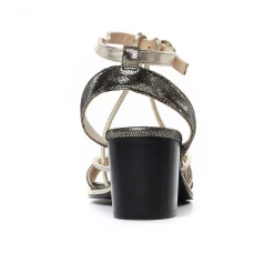 Nu-Pieds Talons Hauts Les Tropeziennes Lilonbuc Noir Irise