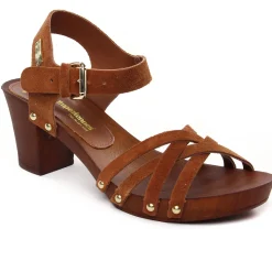 Nu-Pieds Talons Hauts Les Tropeziennes Toopaya Camel