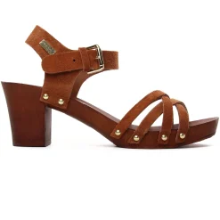 Nu-Pieds Talons Hauts Les Tropeziennes Toopaya Camel
