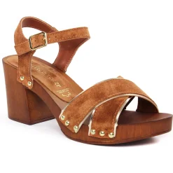 Nu-Pieds Talons Hauts Marco Tozzi 28359 Cognac Comb