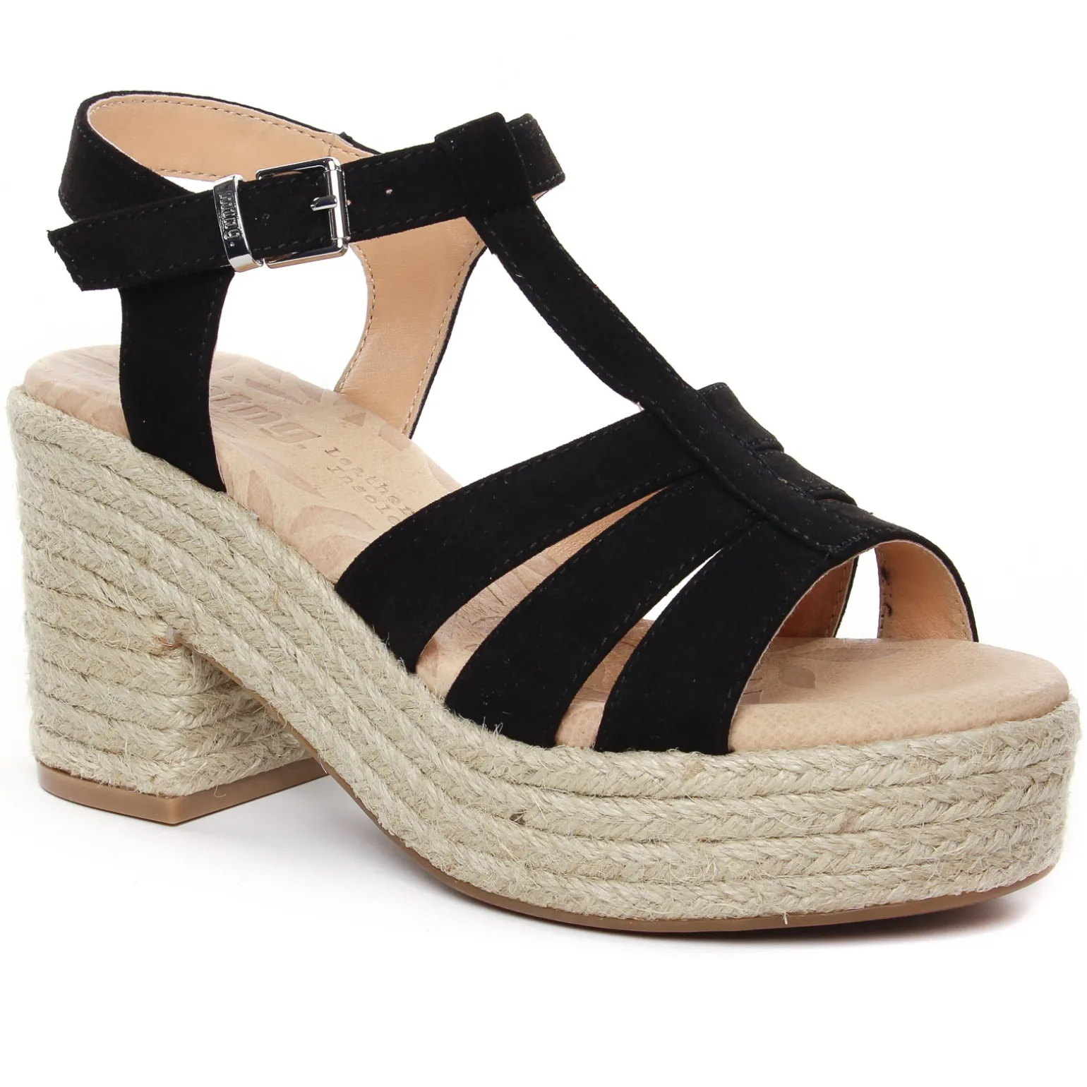 Nu-Pieds Talons Hauts Mtng Courtney 51820 Noir