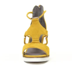 Nu-Pieds Talons Hauts Regarde Le Ciel Sylvie-47 Yellow