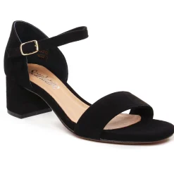 Nu-Pieds Talons Hauts Scarlatine 44814 Noir