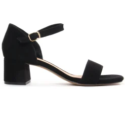 Nu-Pieds Talons Hauts Scarlatine 44814 Noir