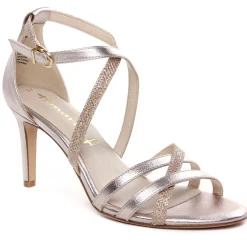 Nu-Pieds Talons Hauts Tamaris 28382 Light Gold