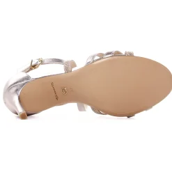 Nu-Pieds Talons Hauts Tamaris 28382 Light Gold