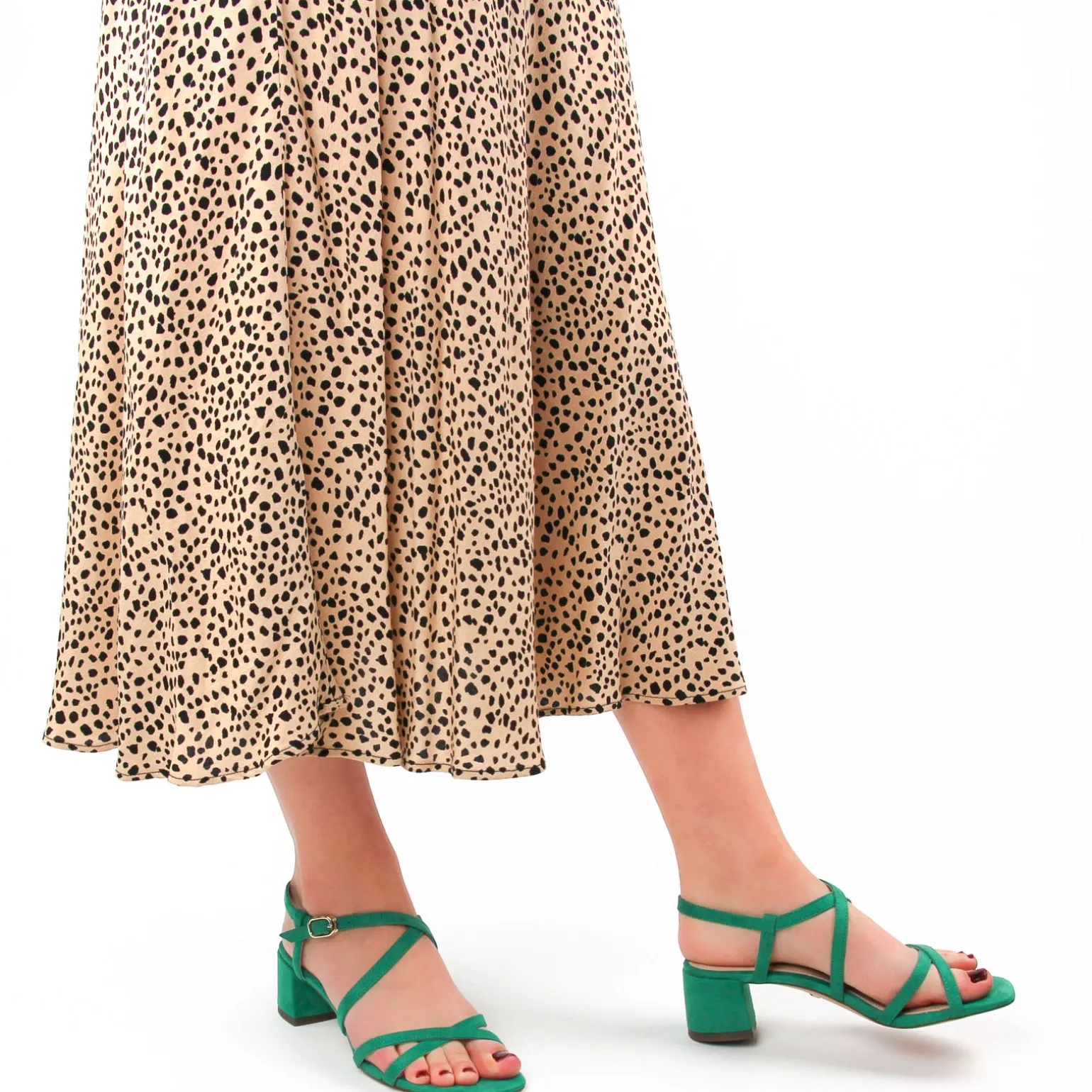 Nu-Pieds Talons Hauts Tamaris 28204 Green