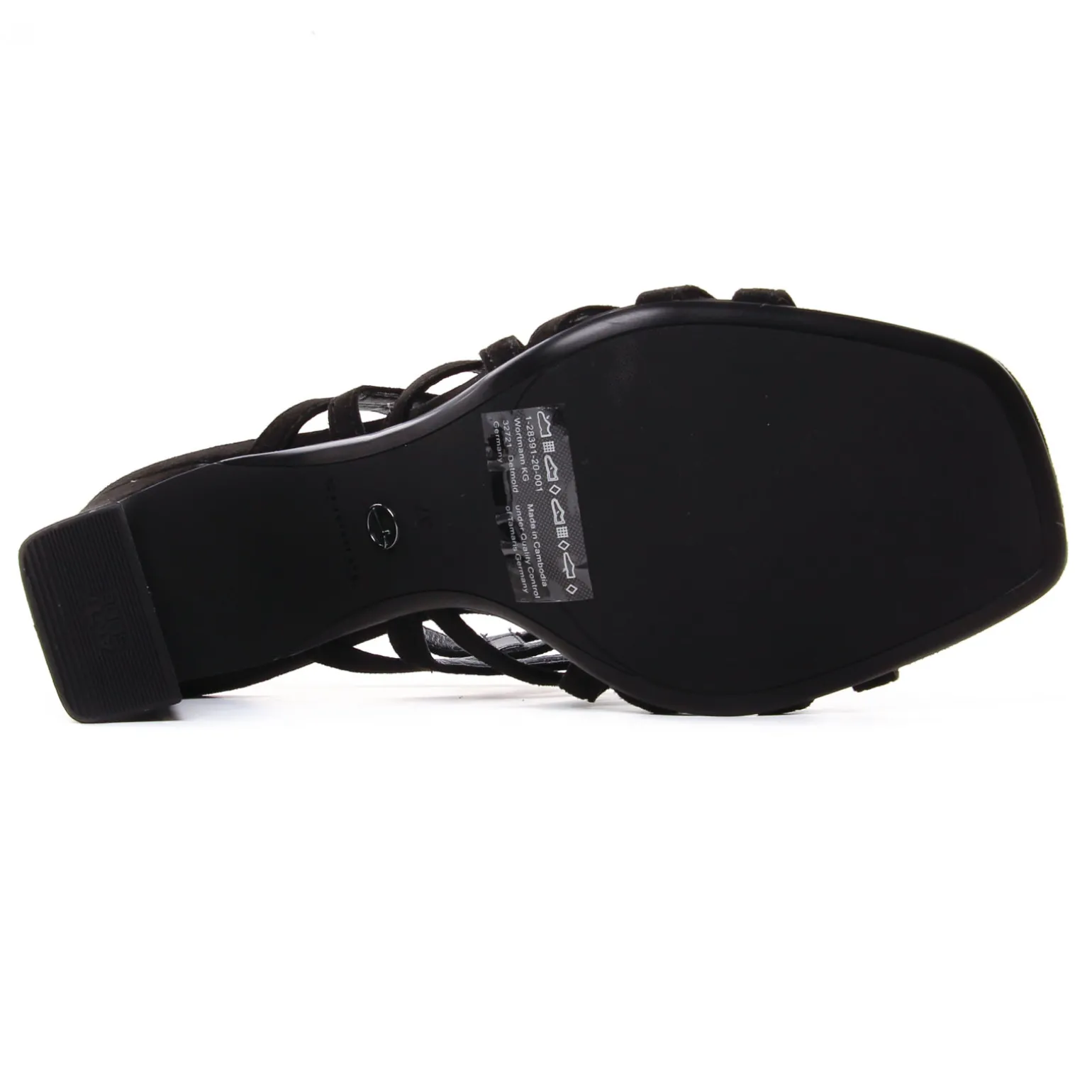 Nu-Pieds Talons Hauts Tamaris 28391 Black