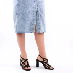 Nu-Pieds Talons Hauts Tamaris 28391 Black