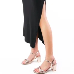 Nu-Pieds Talons Hauts Tamaris 28324 Rose Gold