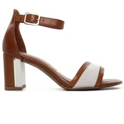 Nu-Pieds Talons Hauts Tamaris 28379 Muscat Wht Lea