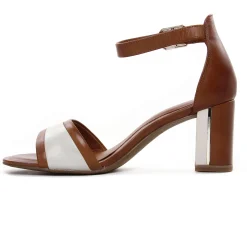 Nu-Pieds Talons Hauts Tamaris 28379 Muscat Wht Lea