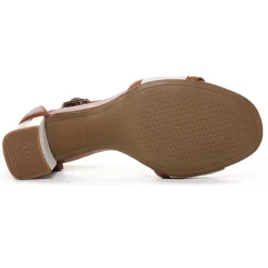 Nu-Pieds Talons Hauts Tamaris 28379 Muscat Wht Lea