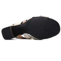 Nu-Pieds Talons Hauts Tamaris 28392 Ivory Comb