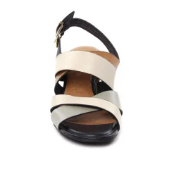 Nu-Pieds Talons Hauts Tamaris 28392 Ivory Comb