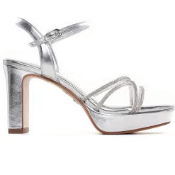 Nu-Pieds Talons Hauts Tamaris 28036 Silver