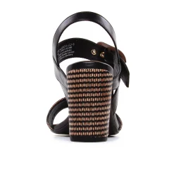 Nu-Pieds Talons Hauts Tamaris 28015 Black Comb