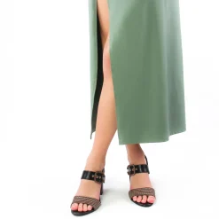 Nu-Pieds Talons Hauts Tamaris 28015 Black Comb