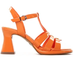 Nu-Pieds Talons Hauts Tamaris 28031 Orange Patent