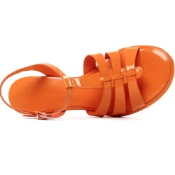 Nu-Pieds Talons Hauts Tamaris 28031 Orange Patent