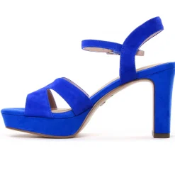 Nu-Pieds Talons Hauts Tamaris 28309 Royal Blue