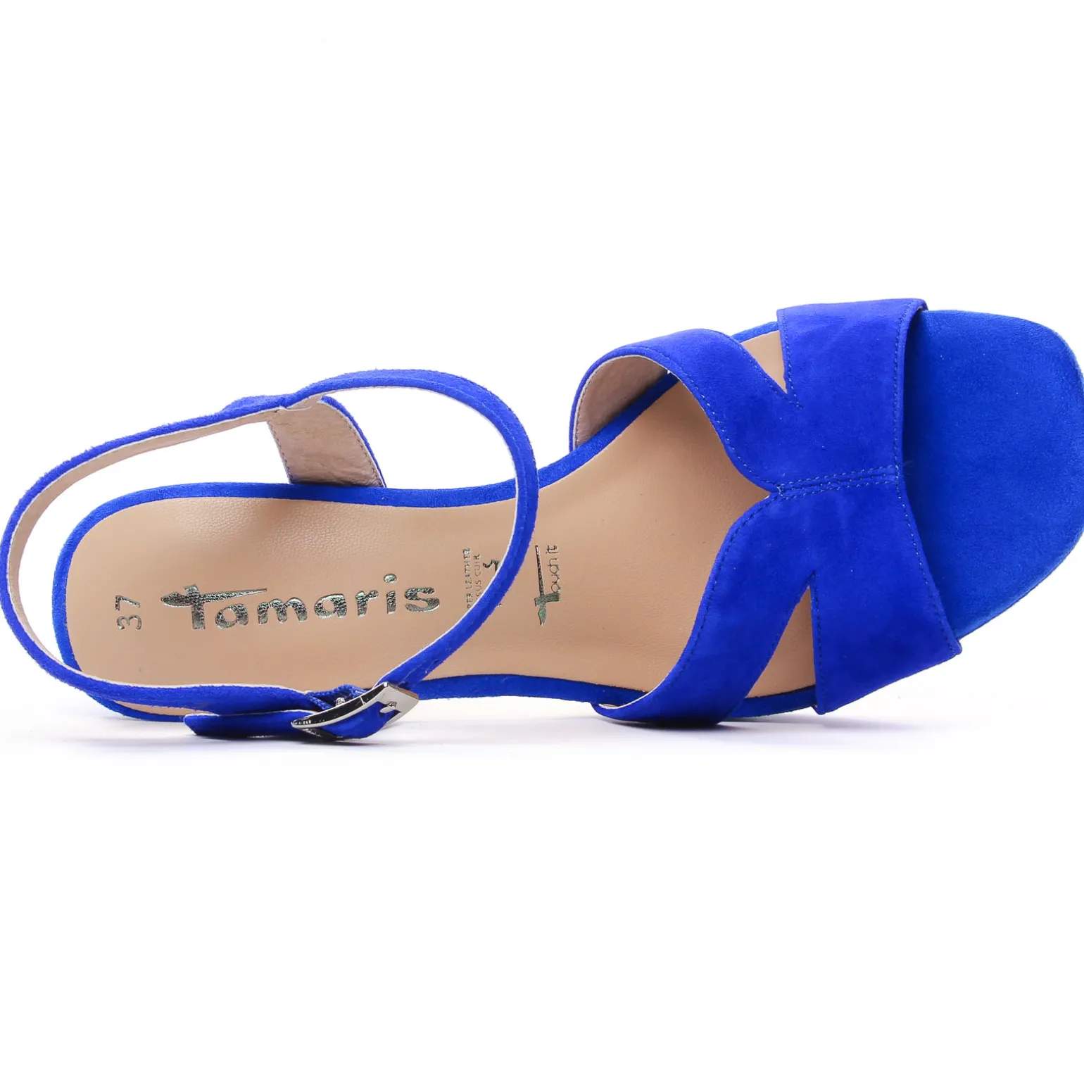 Nu-Pieds Talons Hauts Tamaris 28309 Royal Blue