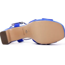 Nu-Pieds Talons Hauts Tamaris 28309 Royal Blue