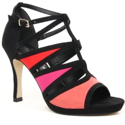 Nu-Pieds Talons Hauts Tamaris 28377 Black Comb