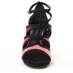 Nu-Pieds Talons Hauts Tamaris 28377 Black Comb