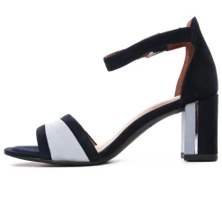 Nu-Pieds Talons Hauts Tamaris 28379 Navy Lt Blue