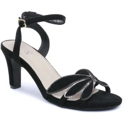 Nu-Pieds Talons Hauts Vanessa Wu Aveline Sd2768 Noir