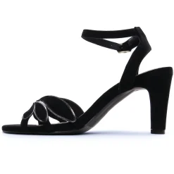 Nu-Pieds Talons Hauts Vanessa Wu Aveline Sd2768 Noir