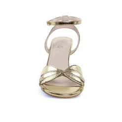 Nu-Pieds Talons Hauts Vanessa Wu Aveline Sd2768 Or