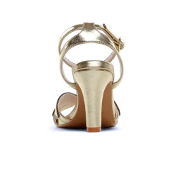 Nu-Pieds Talons Hauts Vanessa Wu Aveline Sd2768 Or