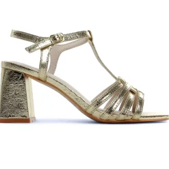 Nu-Pieds Talons Hauts Vanessa Wu Sd2773 Or