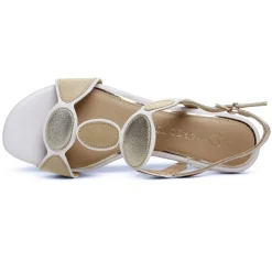 Nu-Pieds Trotteurs Marco Tozzi 28231 White Comb