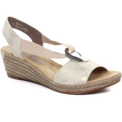 Nu-Pieds Trotteurs Rieker 624H6-60 Muschel