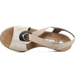 Nu-Pieds Trotteurs Rieker 624H6-60 Muschel