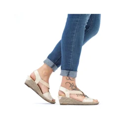 Nu-Pieds Trotteurs Rieker 624H6-60 Muschel