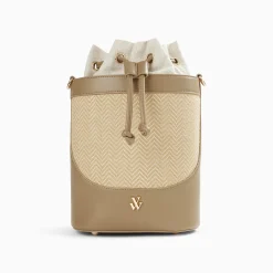 Sac À Main Vanessa Wu Maryline Ma0097 Taupe