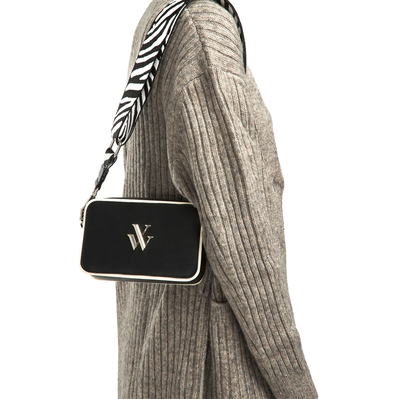 Sac À Main Vanessa Wu Raven Noir