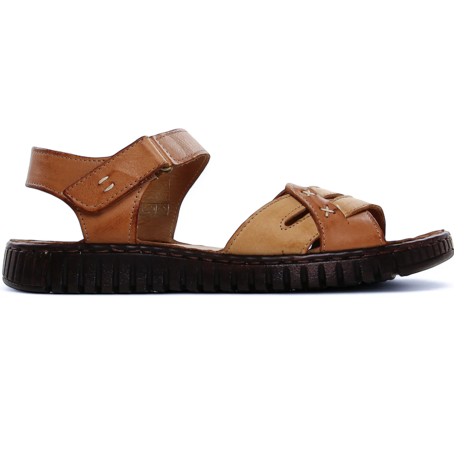 Sandales Altex Huguette Tan Brun